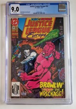 Justice League Europe 33 Original 1991 Comic Book 1st Sonic the Hedgehog CGC 9.0