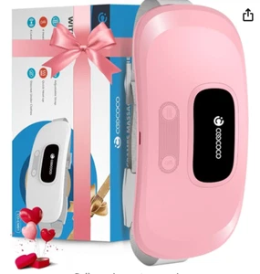 CooCo Cuscino Riscaldante Rosa per Crampi Epoca,Cintura Vita Senza Fili - Foto 1 di 1