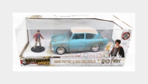 1:24 Jada Ford England Anglia 1959 Harry Potter Movie With Figure 2016 JADA31127 - Picture 1 of 2