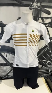 Camiseta deportiva de ciclismo Ale manga corta PR-E PLAY|Hombre-Blanco|TOTALMENTE NUEVA - Imagen 1 de 11