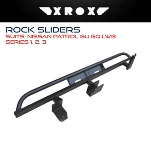 XROX Rock Sliders Nissan Patrol GU GQ LWB Series 123 4x4 4WD Offroad Accessories - Picture 1 of 1
