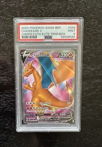 Charizard V 2020 BSP Pokemon SWSH CHMPN. PATH ELITE TRNR.BOX #050 PSA 9 como nuevo - Imagen 1 de 2