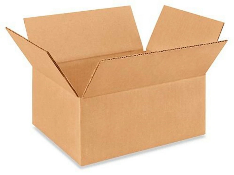 10 x 8 x 4 "U-Line" Cardboard Box (5 Pack) 200 LB. TEST - Image 1 of 1