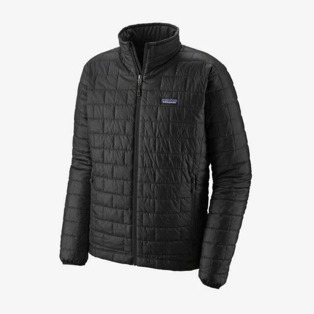 Patagonia Nano Puff Jacket for Men, Size Medium - Black
