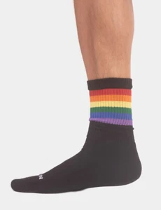 Barcode Berlin - Pride Half Socks - Black - Picture 1 of 4