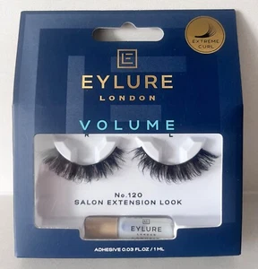 EYLURE Volume False Eyelashes No. 120 - Salon Extension Look - Extreme Curl - Picture 1 of 1