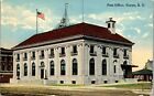 Vintage Postcard Sd South Dakota Post Office Huron Posted 1915