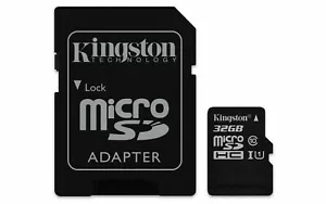 Micro SD Card SDHC SDXC Memory Card TF Class 10 32GB 64GB 128GB 256GB & Adapter - Picture 1 of 13