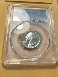 1970 S 25C Washington Quarter PCGS PR69 - Picture 1 of 4