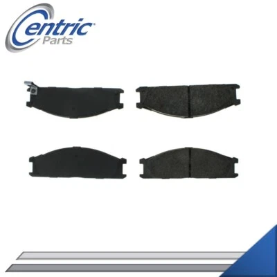 BRAKE PADS FRONT SEMI-METALLIC LEFT & RIGHT SET FOR 1985-1986 NISSAN 720 — 第 1/4 张图片