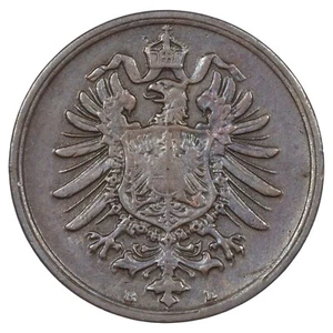 Allemagne - 2 pfennig 1874 B Wilhelm I Hanovre - cuivre - KM.2 - Schön.2 monnaie - Imagen 1 de 2