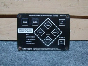 USED RV POWER GEAR 140-1226 ELECTRONIC LEVELING TOUCH PAD - Picture 1 of 17