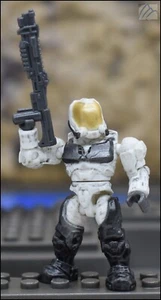 HALO MEGA BLOKS UNSC ACRTIC WHITE FLAME MARINE MINIFIGUR 96858 COMBAT UNIT - Bild 1 von 5