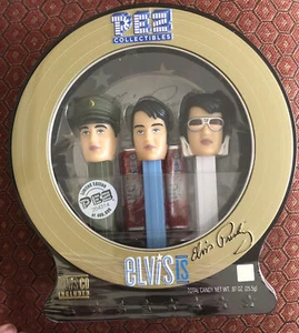 Elvis Presley Limited Edition PEZ Dispensers with CD - Picture 1 of 4