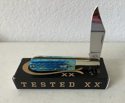 Estuche Navaja de Bolsillo Burnt Sea Dragon Bone Barlow 1 Hoja - Versión 2025 Foto 1 de 4