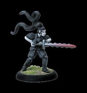 Iron Kingdoms Umbral Assassin, Infernal Umbral Reaver Pewter Fantasy Miniature  - Picture 1 of 2