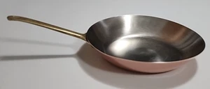 Paul Revere Copper Stainless Steel 8058 Open Pan Skillet 10 1/2" READ BLUE - Picture 1 of 14