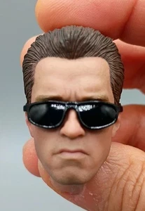 GACTOYS GC016 1/6 Arnold Schwarzenegger Head Sculpt w Sunglasses - Picture 1 of 8