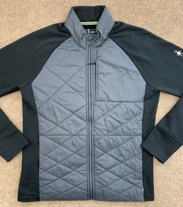 Smartwool Jacket Mens L Smartloft Hybrid Nylon Wool Quilted Zip-Up Windbreaker - Picture 1 of 10