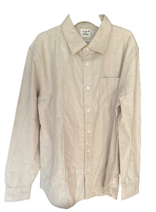 NEU Flint & Tinder The Architect Hemd camel Fischgrät Gr. M neu ohne Etikett kostenloser Versand - Bild 1 von 3