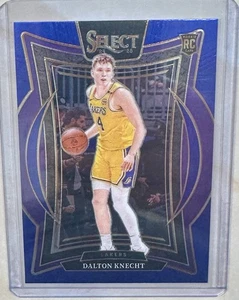 #91 2024-25 Select Blue BASE \ Dalton Knecht RC Los Angeles Lakers - Picture 1 of 2