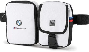 BMW M Motorsports x Puma Utility Bag White 076900-02 OSFA NWT FREE SHIP AD2393 - Picture 1 of 4