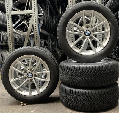 4x Original BMW Winterräder 205/55 R16 91H - für 1er F20 F21 2er F22 F23 2399 - Bild 1 von 4