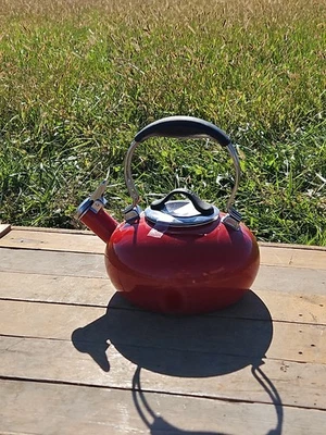 Chantal Classic Loop Esmalte en Acero 1.8 Cuartos Teca Manzana Chili Rojo  Foto 1 de 4