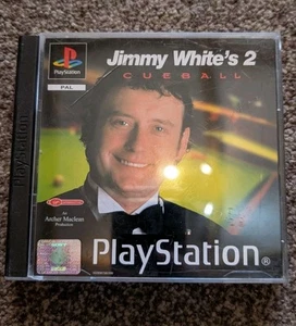 Jimmy Whites 2 Cueball PS1 PlayStation 1 Game with Manual - Picture 1 of 2