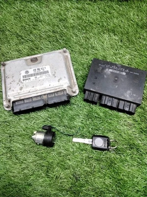 KIT CHIAVI CENTRALINA MOTORE PER SKODA Octavia S. Wagon 3° Serie 038906012H Di - Immagine 1 di 3