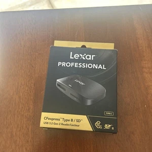 Lexar LRW 520 CFexpress Type B/SD USB 3.2 Gen 2 Card Reader - Afbeelding 1 van 2