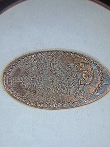 Elongated Smashed Penny 1893-1994 101 Years Of Elongated Coins 1994 Member TEC - Picture 1 of 15