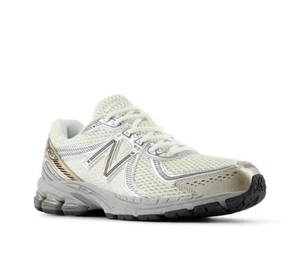 New Balance Herren 860v2 weiß/braun/grau Größe 9 brandneu! - Bild 1 von 10