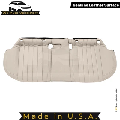 2017-23 For Mercedes Benz E-Class Genuine Leather Rear Bench Bottom Cover Beige - Image 1 of 4