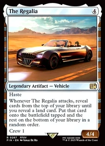 Magic The Regalia 267 Rare Foil Final Fantasy - Imagen 1 de 1