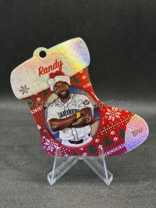 2024 TOPPS MLB Holiday  Randy Arozarena #SDC-17 Stocking Ornament Card Mariners - Picture 1 of 2