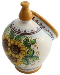 ORIGINAL SIZILIANISCHE KERAMIK SALZKANNE DEC SONNENBLUME ART 15 - Bild 1 von 1