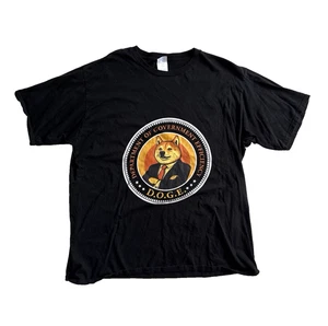 D.O.G.E. Department of Government Efficiency T-Shirt Size X-Large XL - Picture 1 of 6
