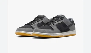 Nike SB Dunk Low Pro Smoke Grey /Black/Smoke Grey EU Größe 45 Neu + Original - Bild 1 von 3