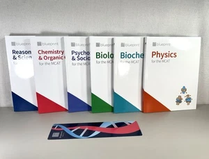 Blueprint MCAT Content Review Complete Book Set 6 Books Total 2020 Study Guide. - Picture 1 of 11