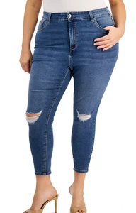 Celebrity Pink Trendy Plus Size High Rise Skinny Jeans - Midsummer - 18 - Picture 1 of 1