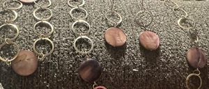 Absolut einzigartiges Set aus Halskette Ohrringen und Armband - Bild 1 von 6