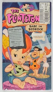 The Flintstones Babe in Bedrock VHS NEW Factory Sealed 1994 Pebbles - Foto 1 di 4