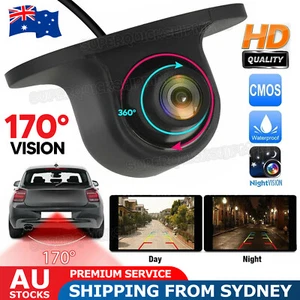 170°Reverse Camera Waterproof Car Rear View Backup Parking Cam HD Night Vision - Picture 1 of 10