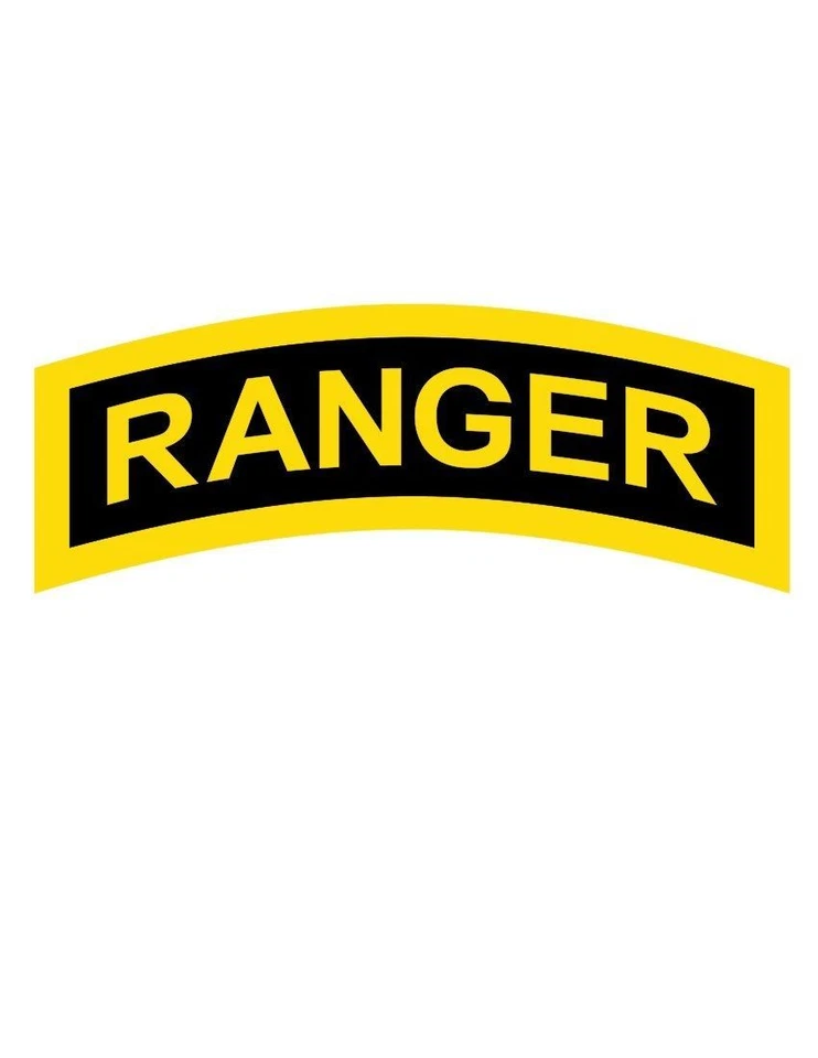 US Army Ranger Vinyl Decal Sticker Military Armed Forces Made In USA