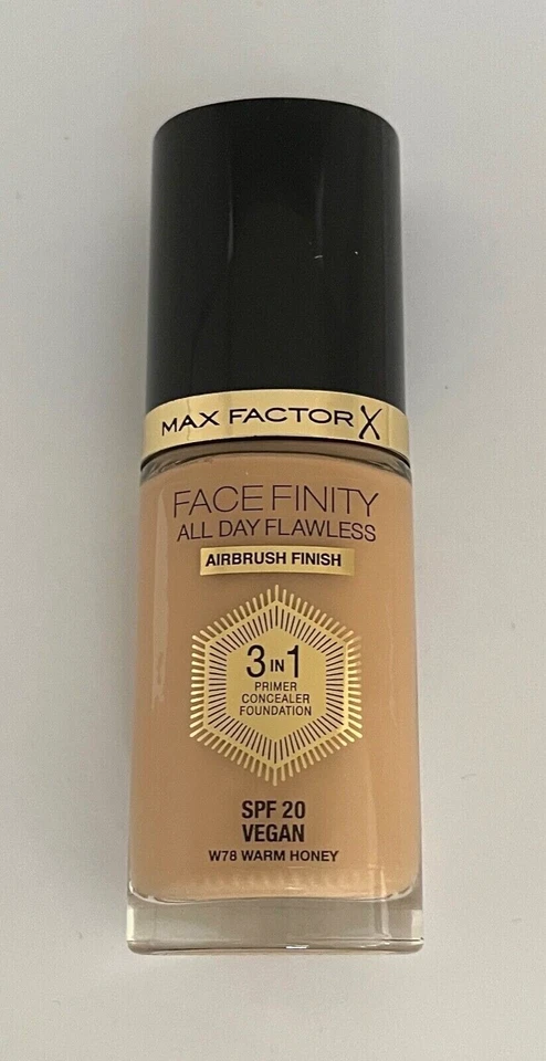 Max Factor Facefinity All Day Flawless 3 in 1 Foundation, 30 ml - 78 Warm Honey - Bild 1 von 1