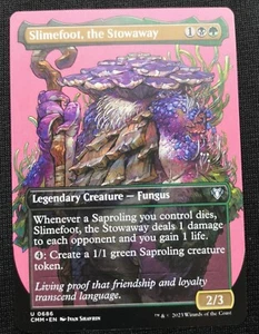 Slimefoot, The Stowaway - Borderless - CMM - NM Unplayed - EN - 0686 - Picture 1 of 1