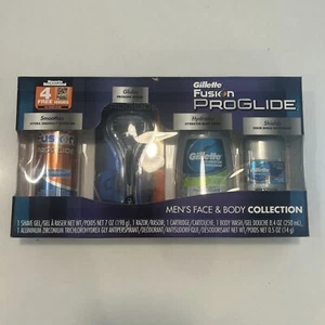 Gillette Fusion Proglide Pro Glide Men’s Razor Face Body Gift Set Collection - Picture 1 of 7