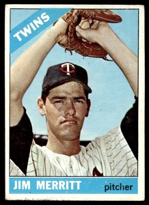 1966 Topps Jim Merritt RC Minnesota Twins #97