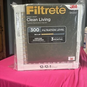 Filtro de aire Filtrete Clean Living básico polvo horno aire acondicionado MPR 300 - Imagen 1 de 2